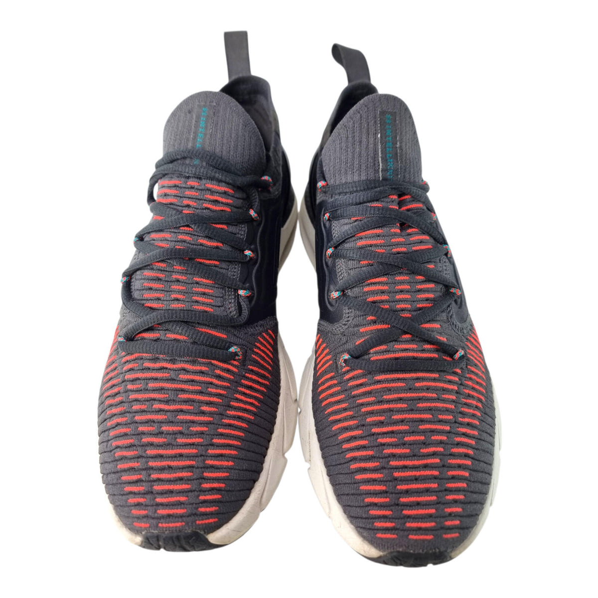 Under Armour HOVR Phantom 2 Trainers Men's UK Size 8 Grey Red INKNT Breathable