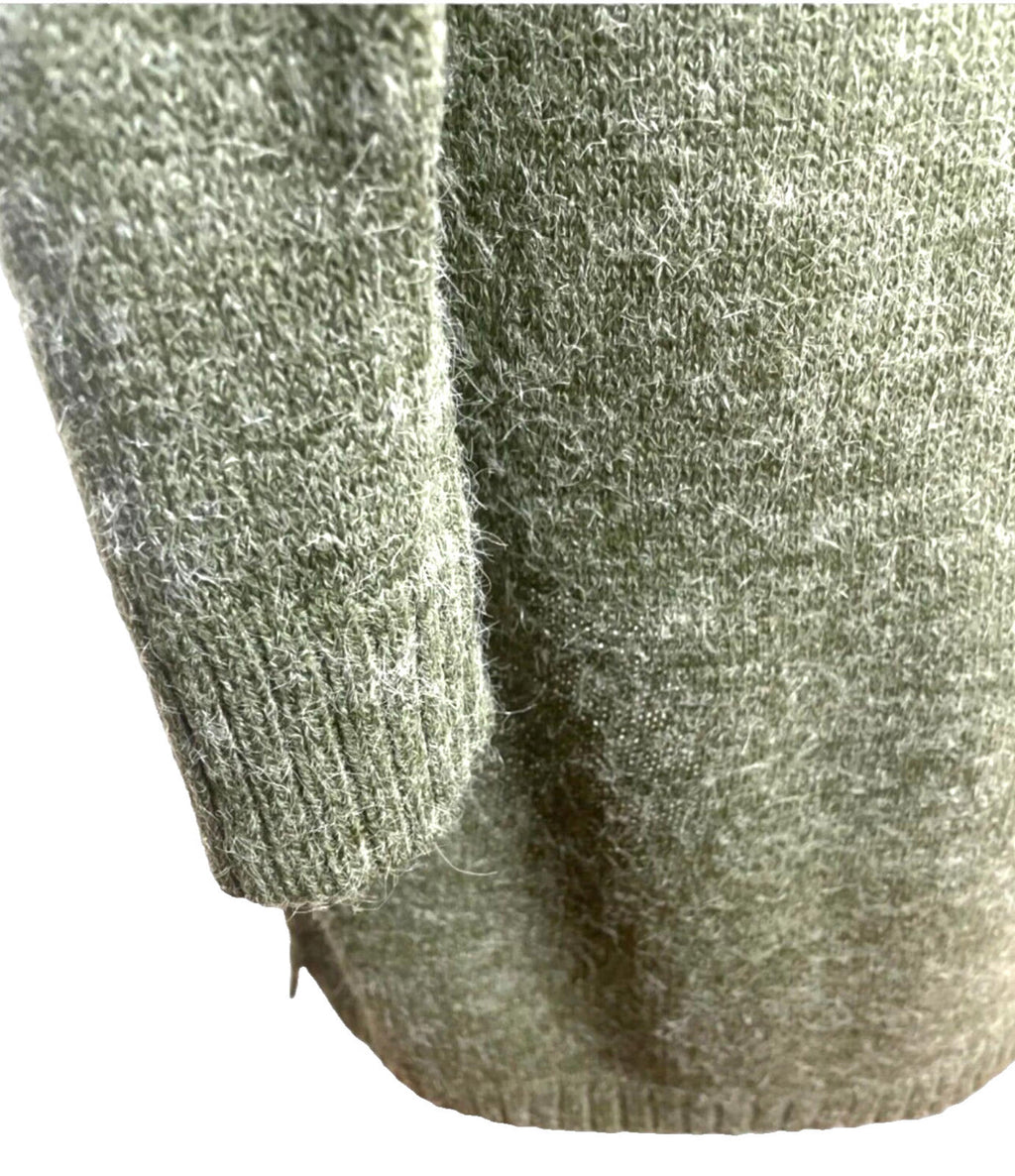 VILA Khaki Vila Jumper Dress Green Over Sized Summer Women's UK Size M