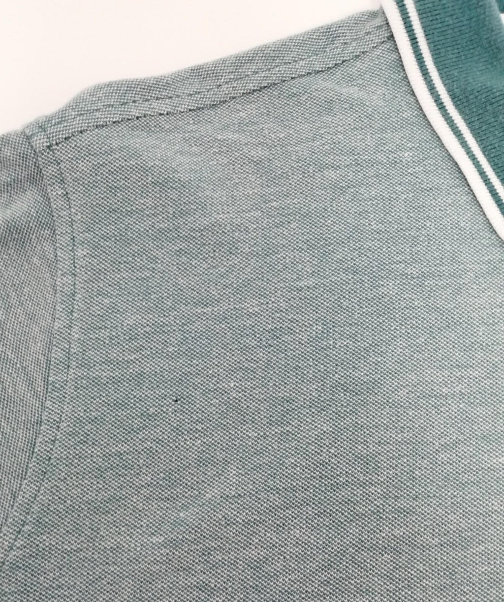 Cedar Wood State Turquoise Polo Shirt Men's Size 2XL Teal Blue Embroidered Logo 100% Cotton