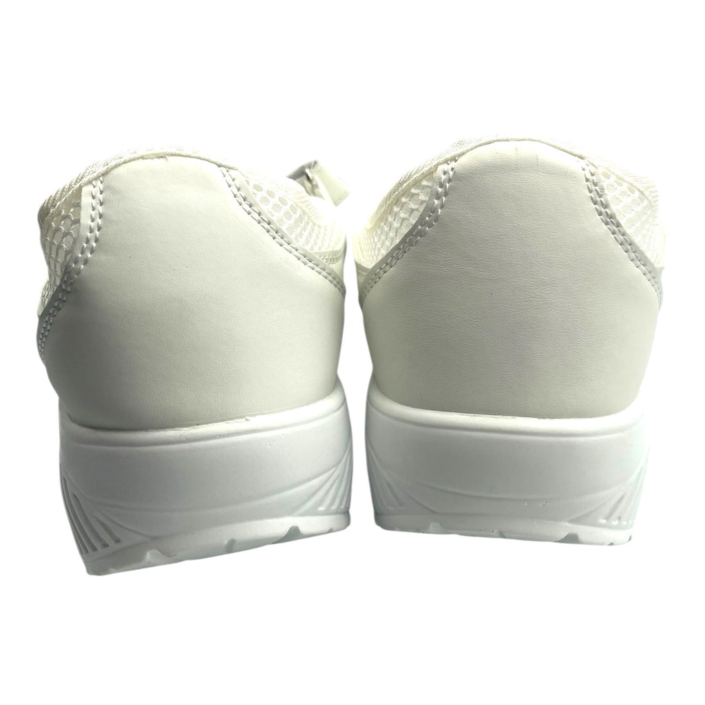 Git Up White Nurse Shoes Adjustable Strap Women's UK Size 9.5