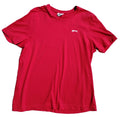Slazenger T-Shirt Men's UK Size L Red Short Sleeve 100% Cotton Summer