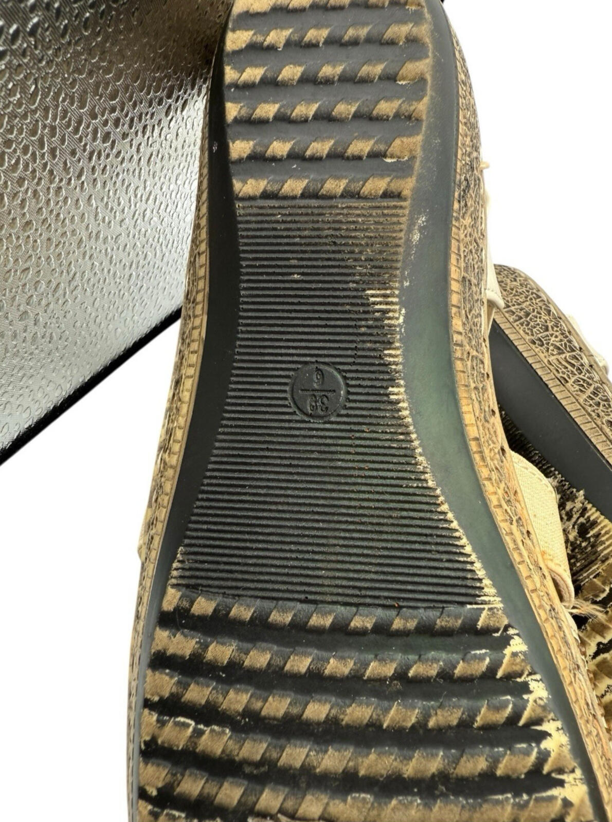 Softlites Tan Softlites Sandals Elasticated Diamante Low Heel Cushioned Gladiator Beige Gold