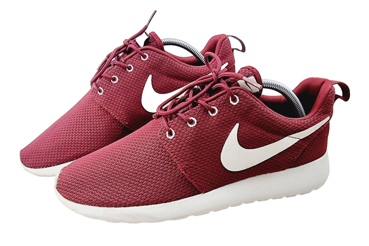 Nike Red Nike Roshe Run Running Trainers UK Size 8