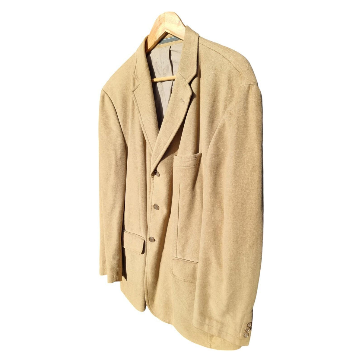 Marks & Spencer Blazer Jacket Beige Men's UK Size 42R