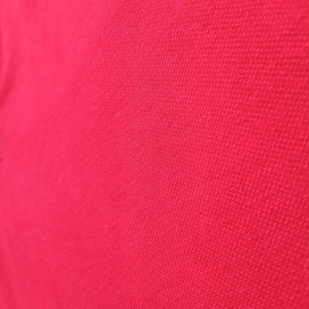 Asics Polo Shirt Men's UK Size S Red Short Sleeve Embroidered Logo Cotton Blend