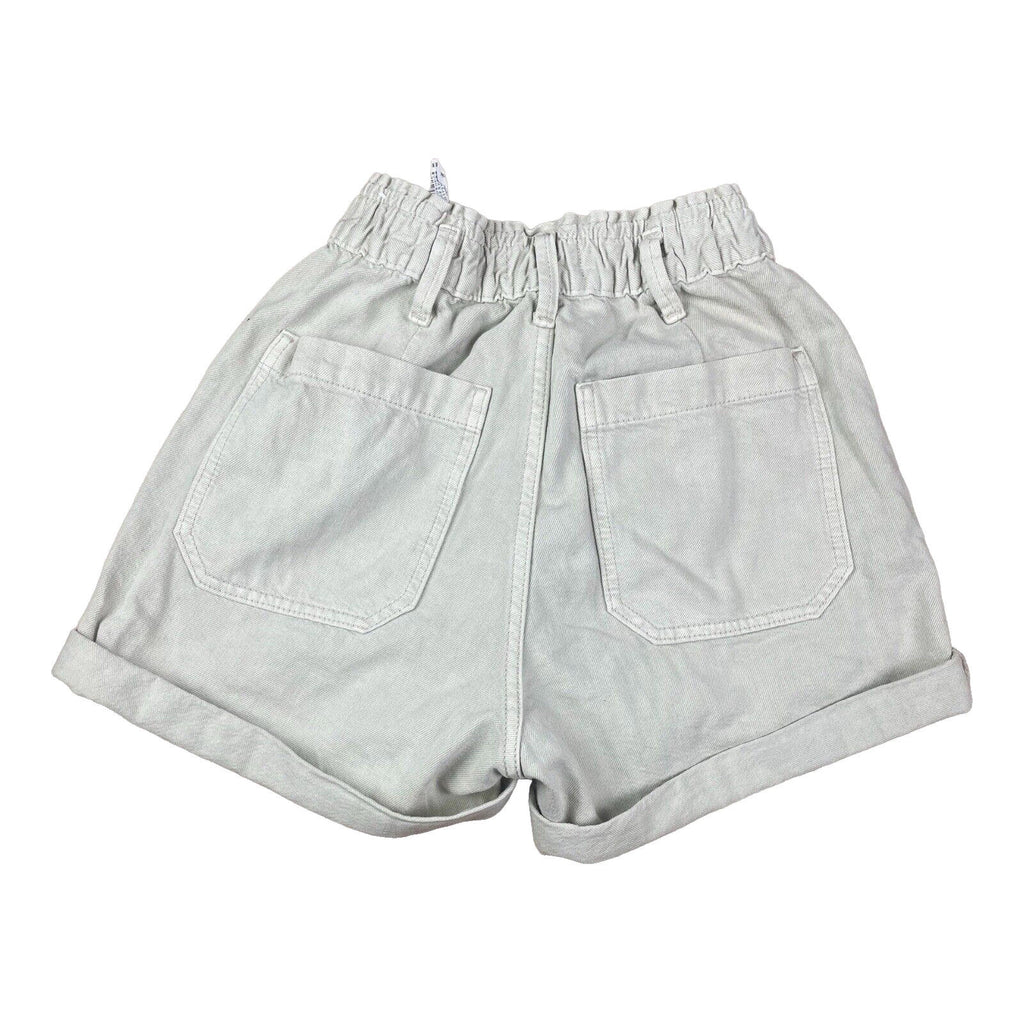 Pull&Bear Beige Denim Cargo Shorts Women's UK Size S