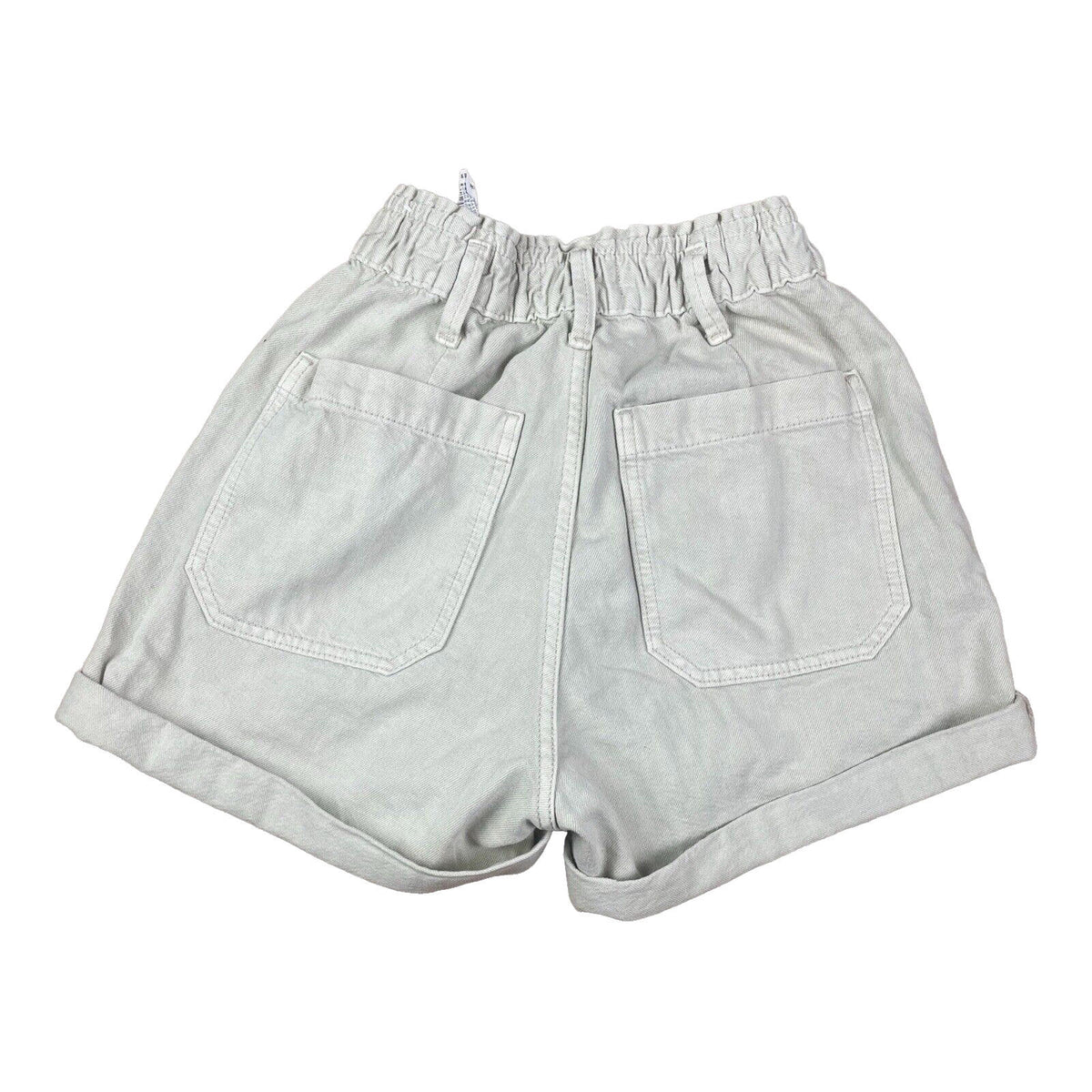 Pull&Bear Beige Denim Cargo Shorts Women's UK Size S