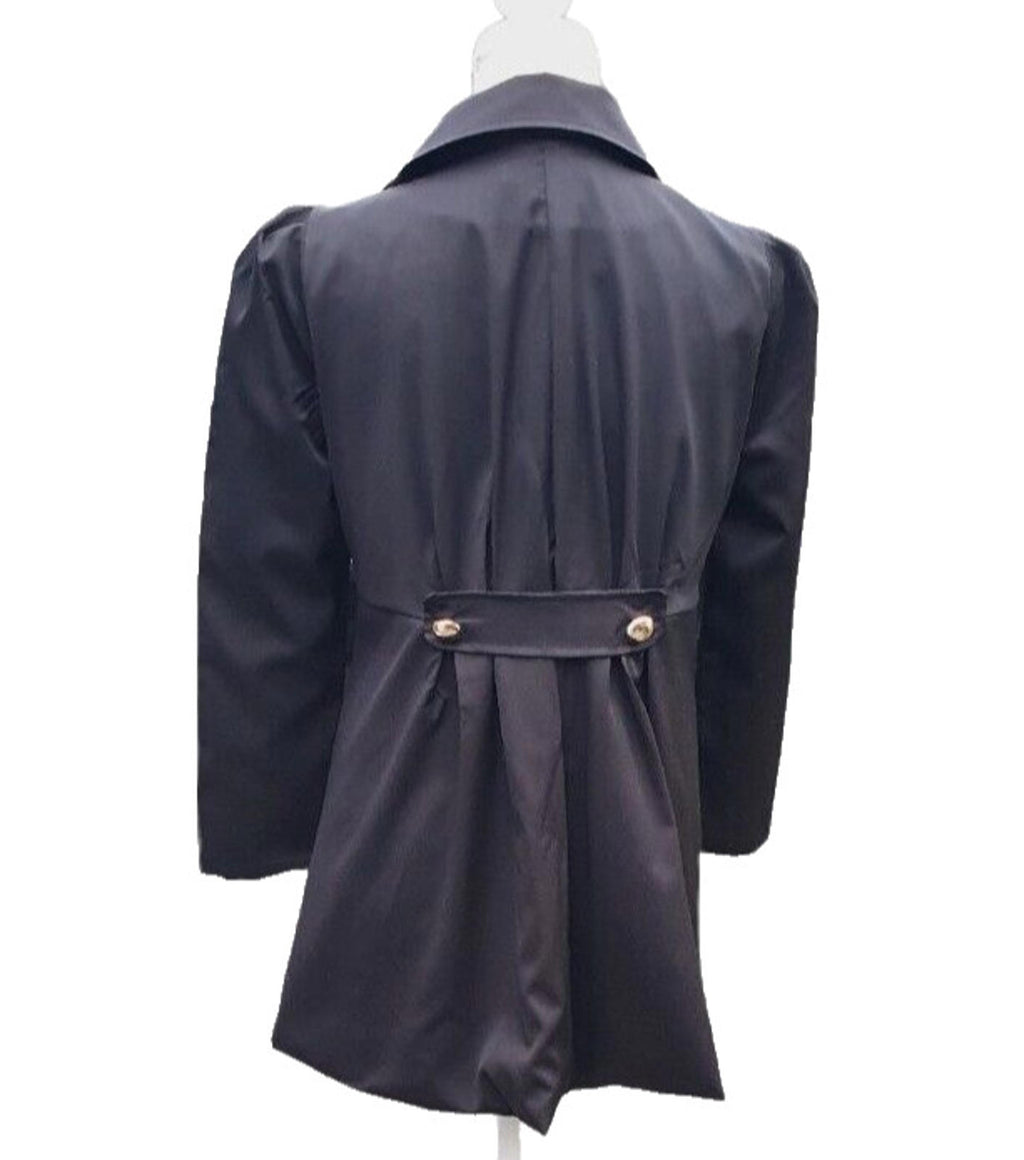 Airydress Long Line Jacket Lapel Collar Women's UK Size Medium M