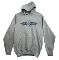 Pennant Gray Devils Softball Hoodie Men's UK Size M Grey Hooded Jersey Pocket Drawstring