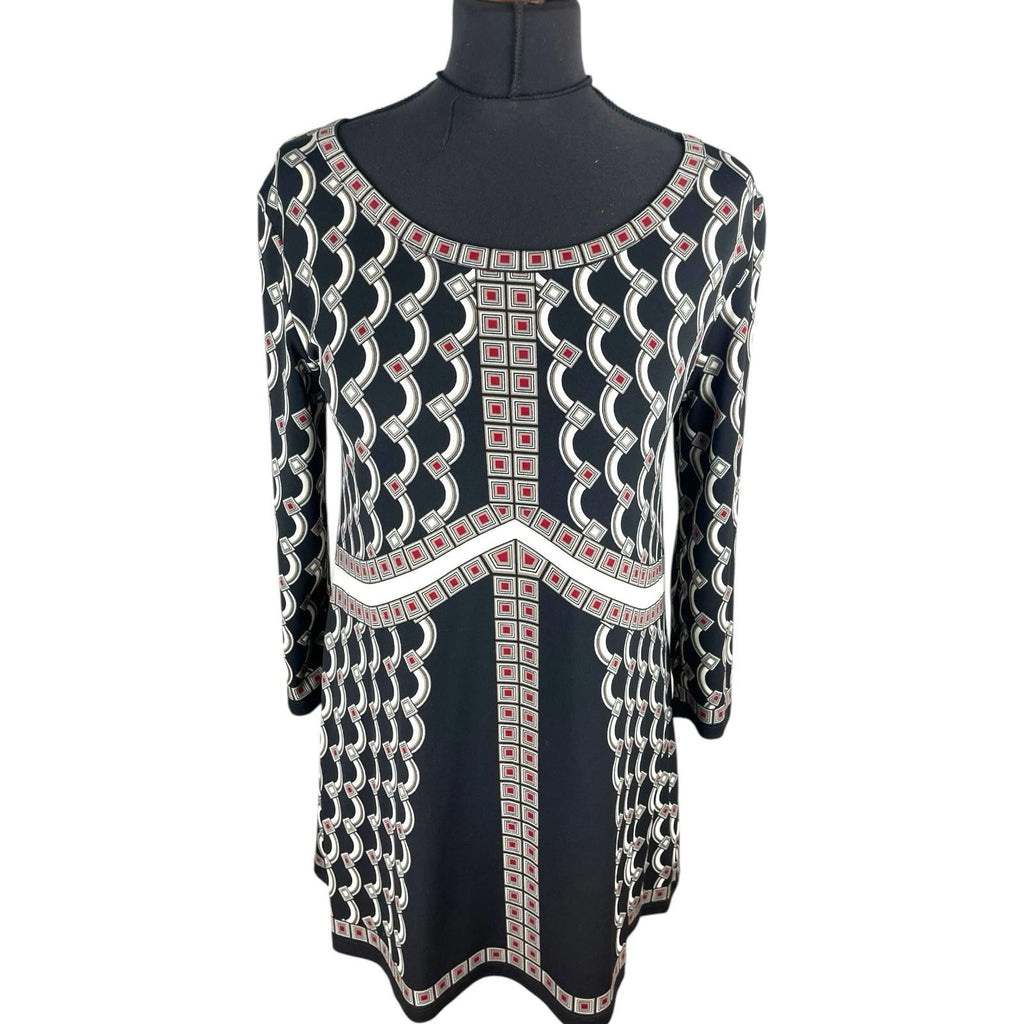 Max Studio Black Medieval Style Long Blouse Women's UK Size S