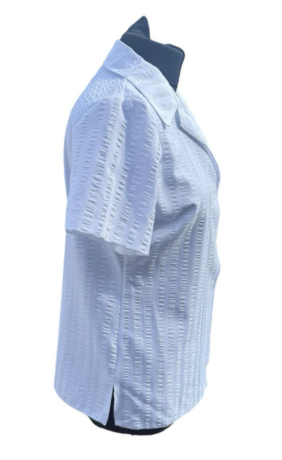 Emma Collection White Blue Shirt Bundle Collared Stripe Women’s UK Size 12