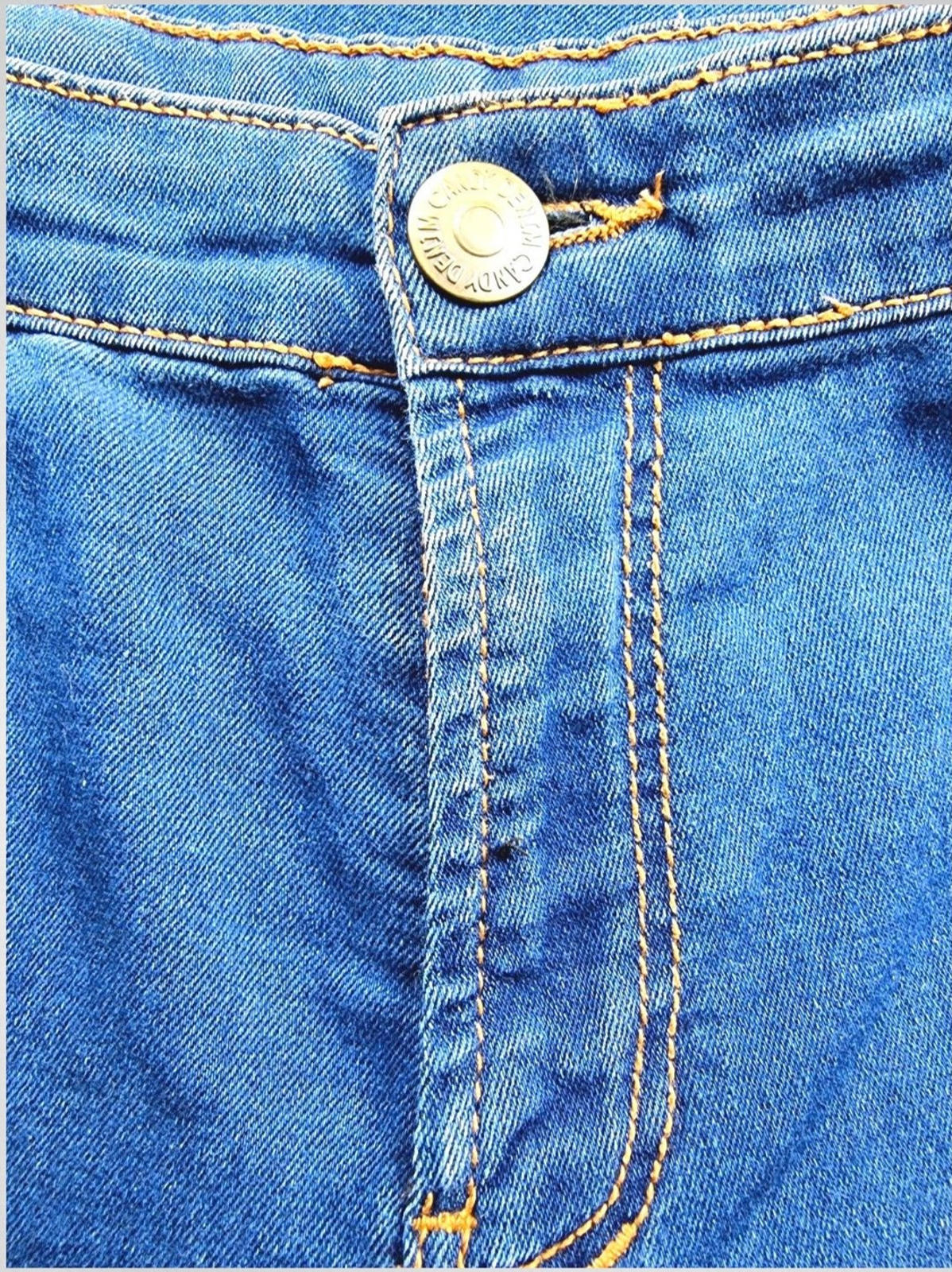 Candy Couture Blue Candy Couture Jeans Junior Girls W26 L28 Blue Cotton Stretch Denim Leggings