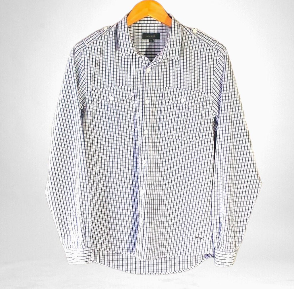 River Island Check Shirt Men's UK Size Medium M