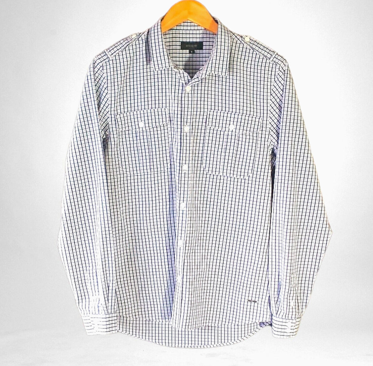 River Island Check Shirt Men's UK Size Medium M