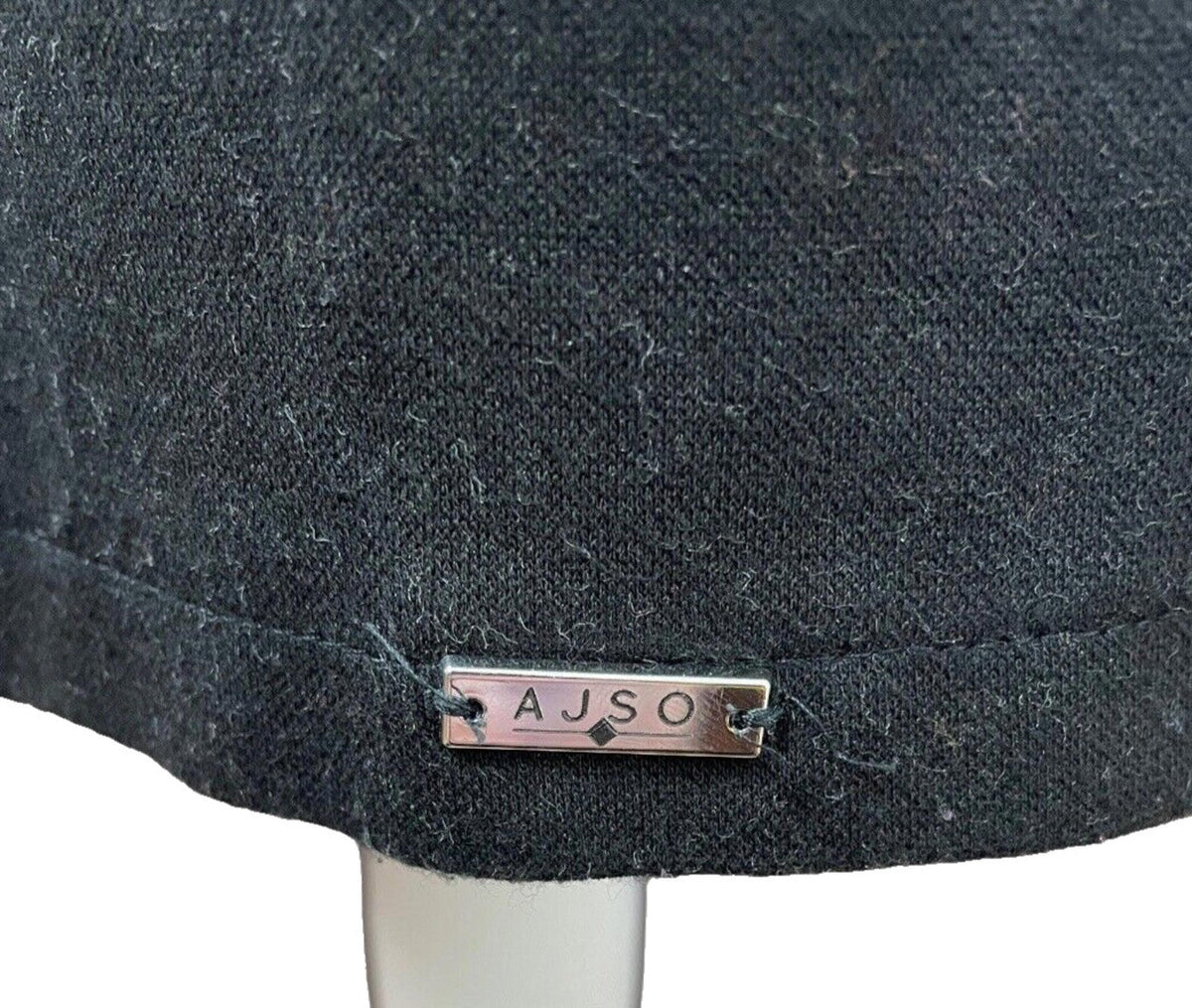 Jumper Dress Grey & Black Long Women's UK Size 8 - 10