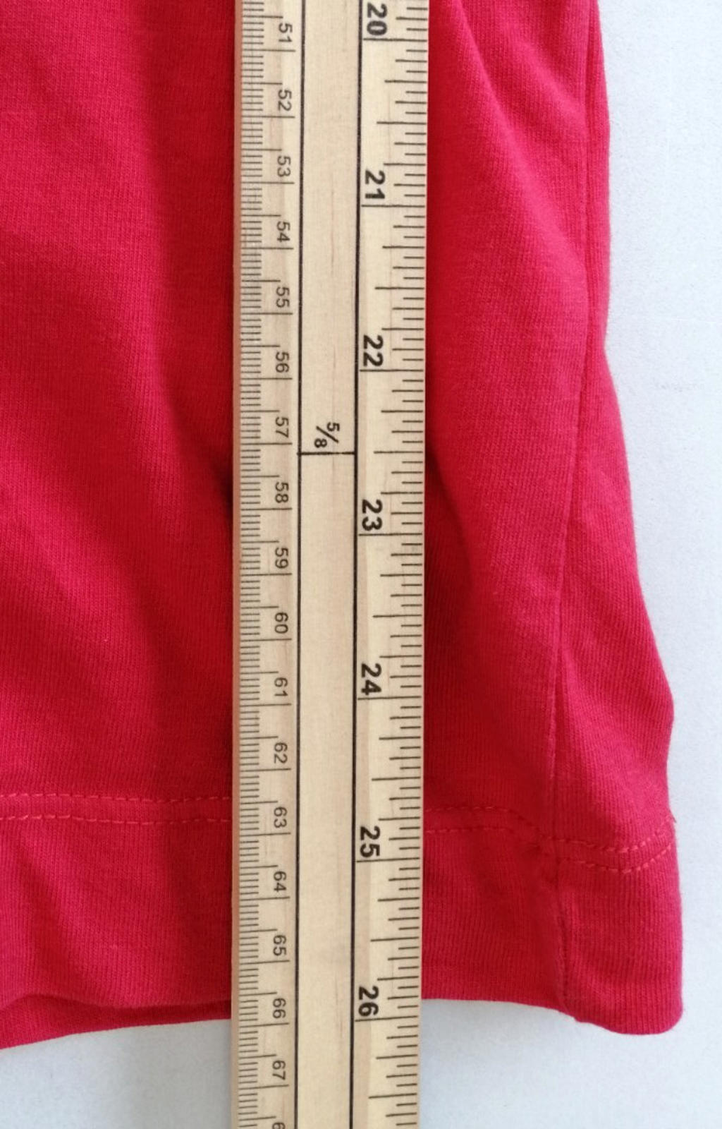 Slazenger T-Shirt Men's UK Size L Red Short Sleeve 100% Cotton Summer
