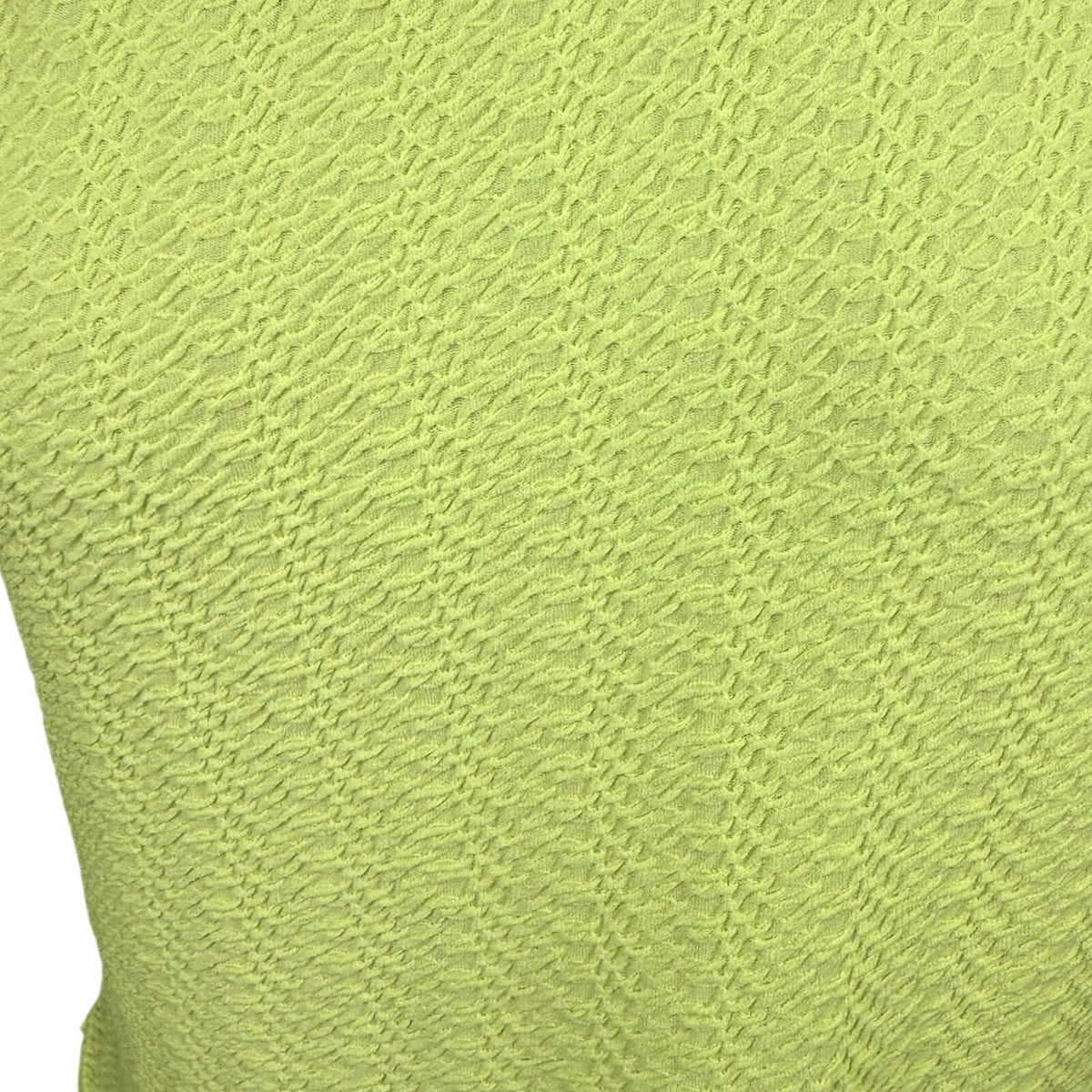 Peacocks Yellow Peacocks T-Shirt Top Women's UK Size 8 Neon Yellow Textured Lightweight