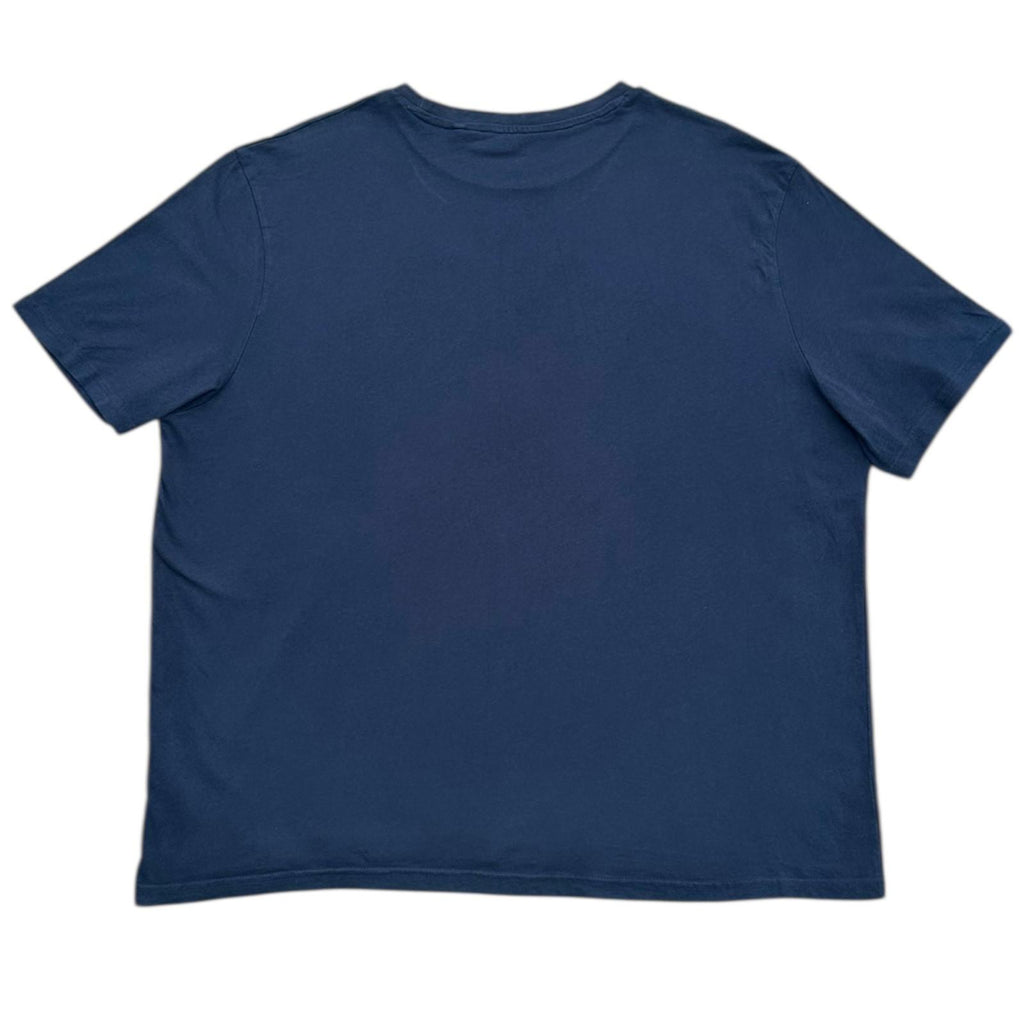 George T-Shirt Men's UK Size 2XL Navy Blue Short Sleeve Crew Neck 100% Cotton