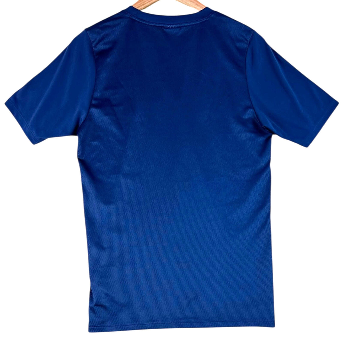 Nike Dri-Fit T' Shirt Men's UK Size S Blue Breathable Excercise Football Running