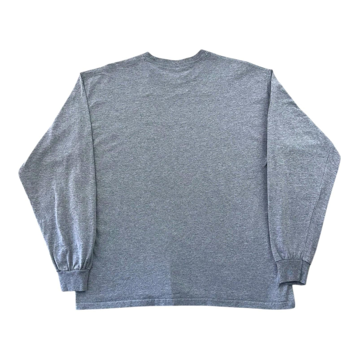 Michigan T-Shirt Men's UK Size L Grey Long Sleeve Jersey Crew Neck Lightweight