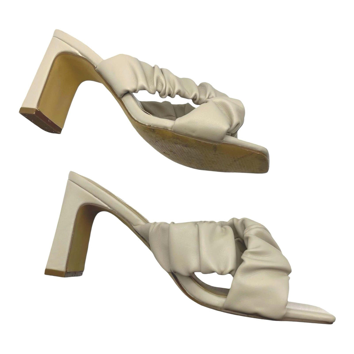 Primark Block Heel Sandal Shoes Cross Strap Women's UK Size 4