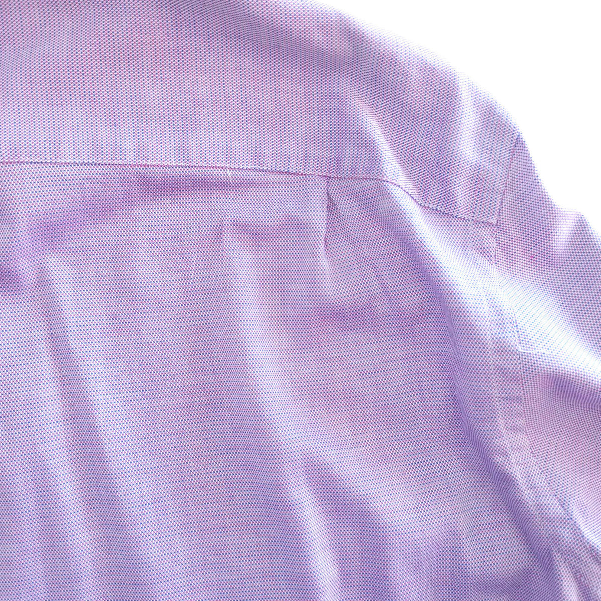 Jaeger Shirt Long Sleeve Light Purple 100% Cotton Men's UK Size M Medium