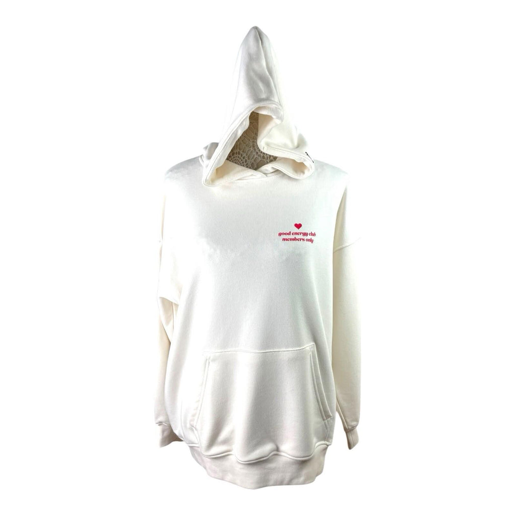 The Couture Club Off White Oversized Hoodie Women’s UK Size XXS