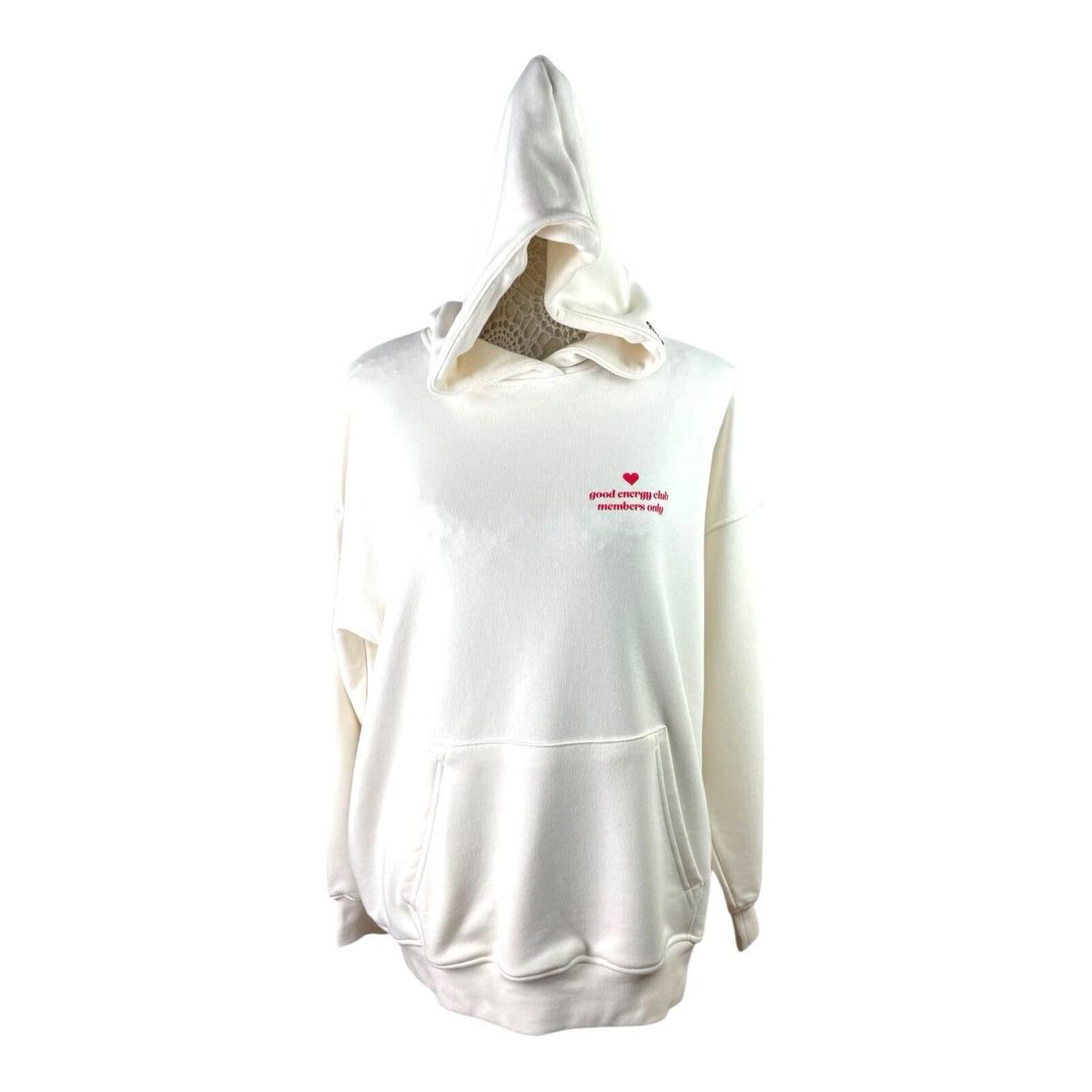 The Couture Club Off White Oversized Hoodie Women’s UK Size XXS