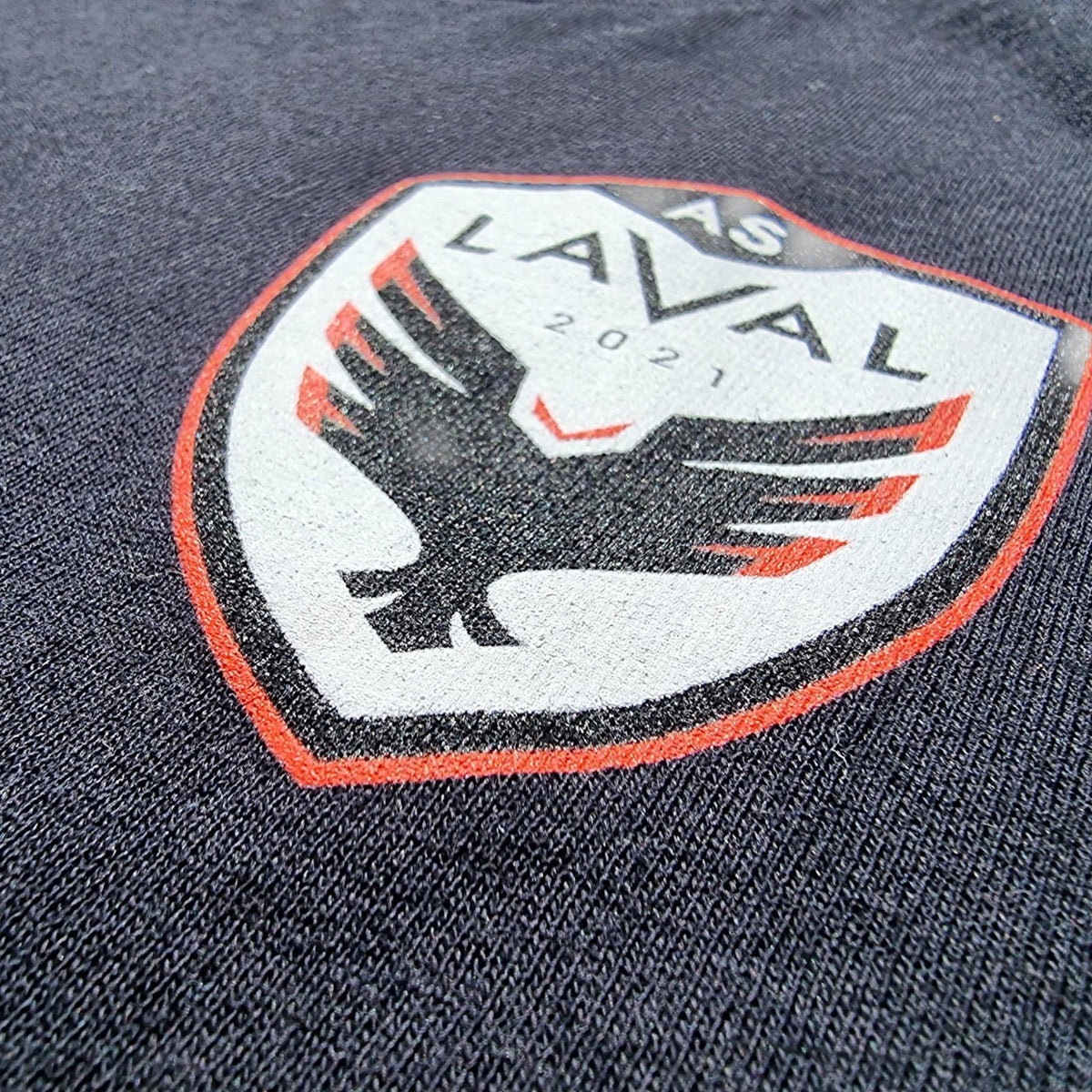 Canada Soccer Promo T-Shirt Men's UK Size S Black Crew Neck CF Laval Football