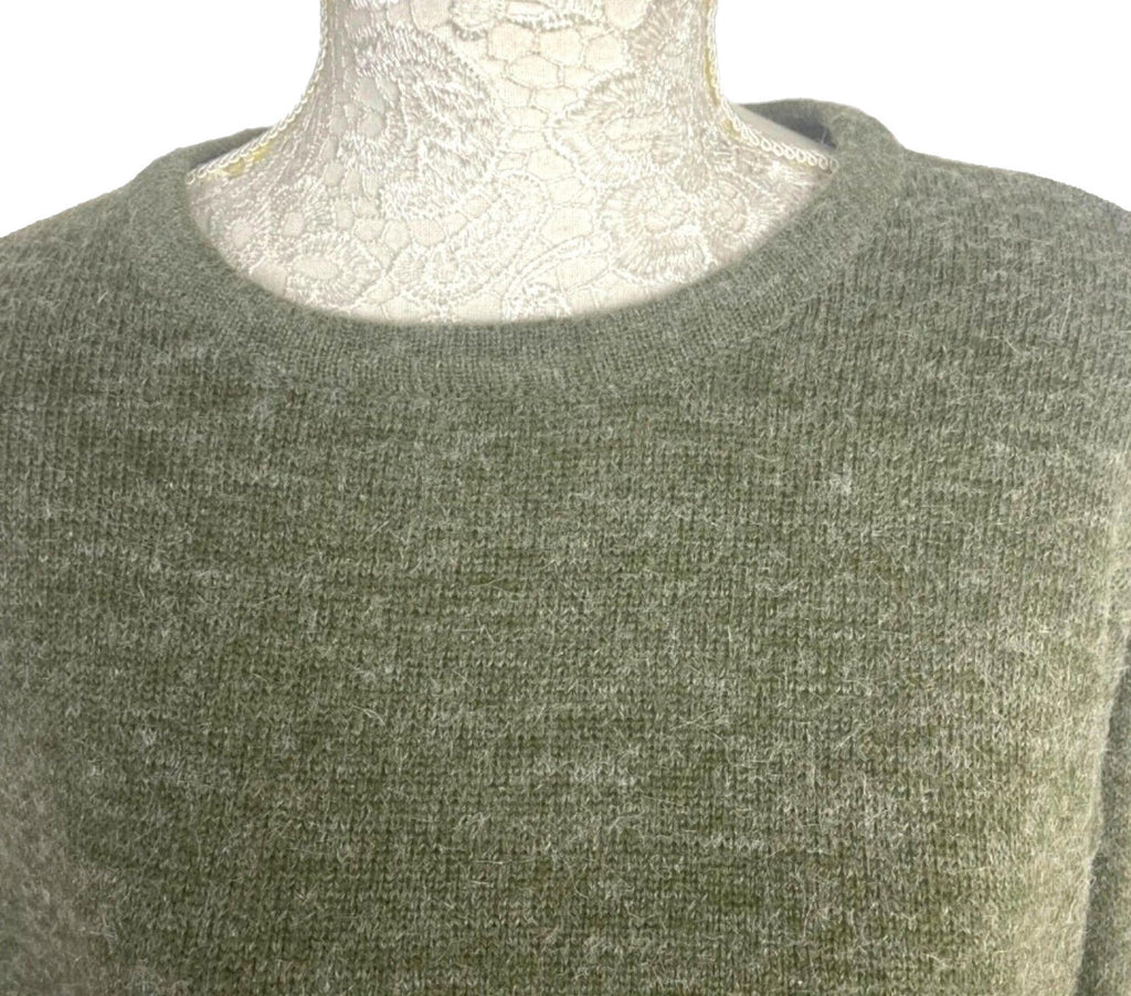 VILA Khaki Vila Jumper Dress Green Over Sized Summer Women's UK Size M