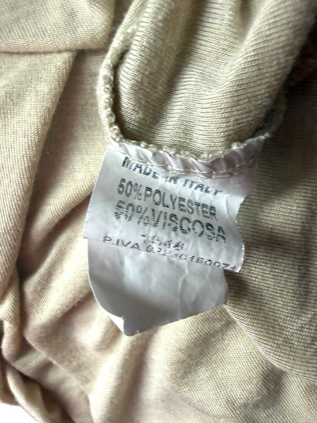 Floral Smock Blouse Top Women's UK Size L Chiffon Relaxed Fit Lined Floral Beige
