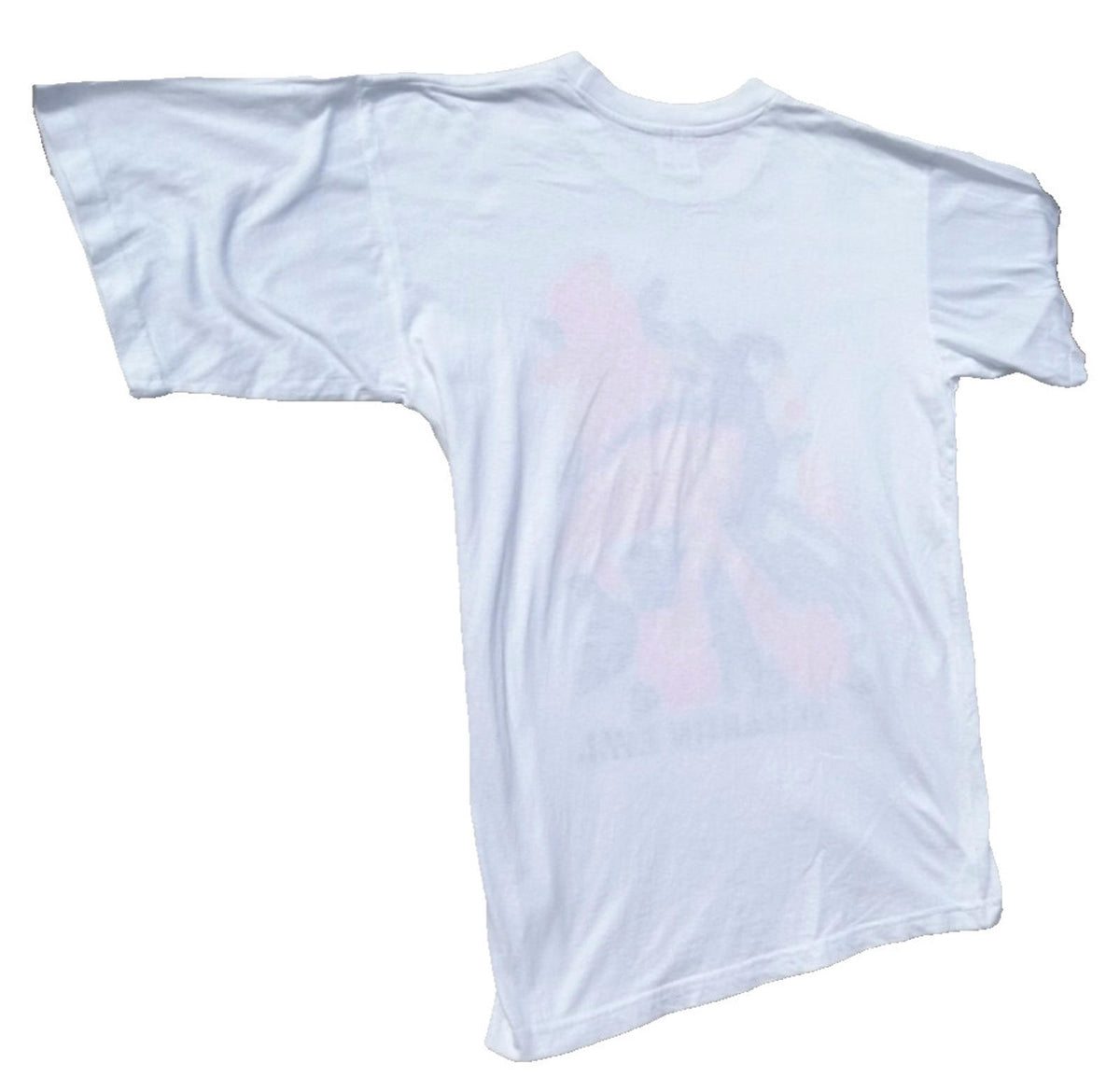 Colourful Parrot Caribbean Graphic Print T-Shirt Men's Size XL White Crew Neck