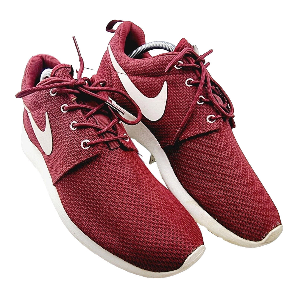Nike Red Nike Roshe Run Running Trainers UK Size 8
