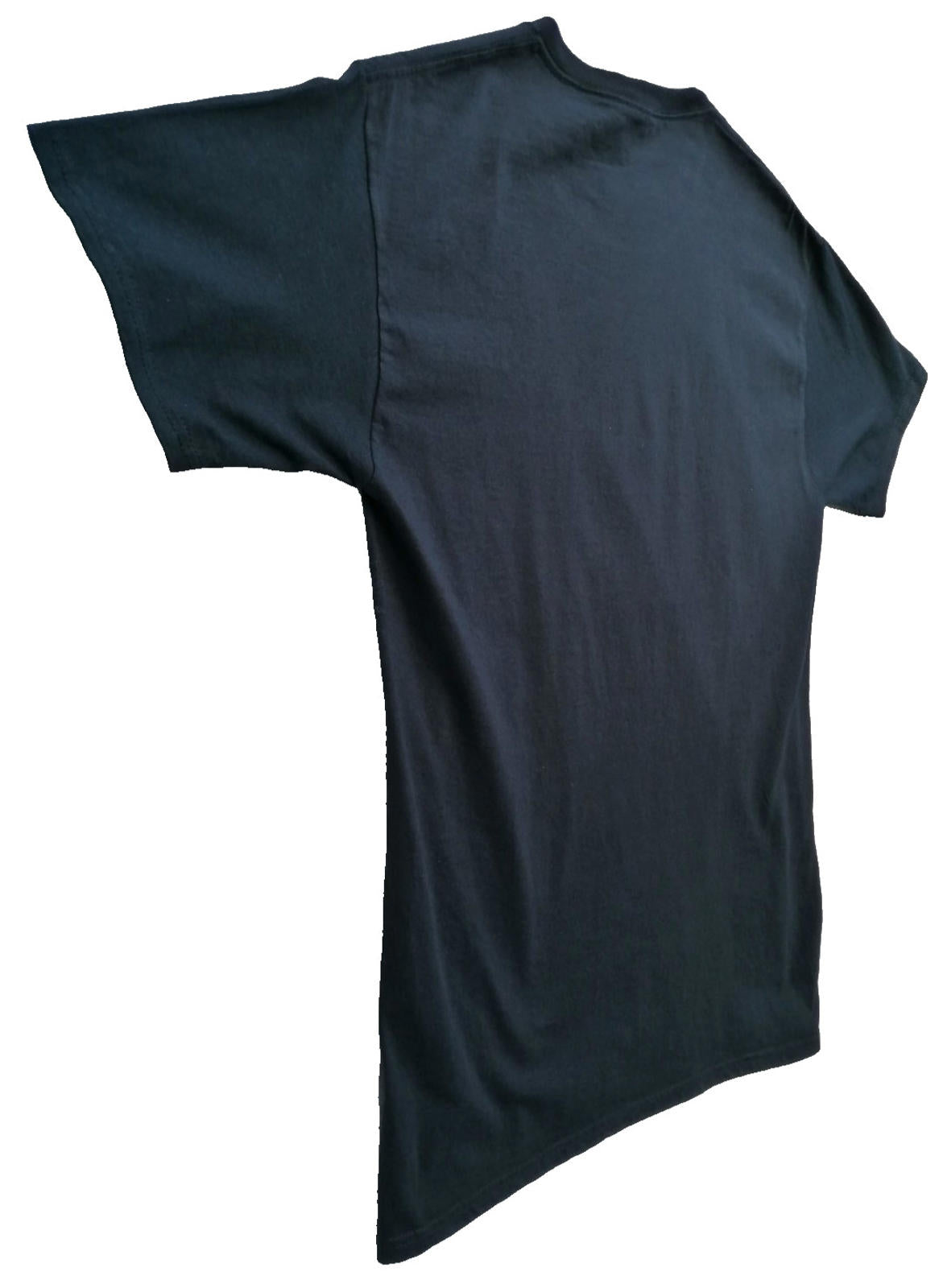 Fruit of the Loom Black Fitness Slogan Graphic Print T-Shirt Men's Size M Black Crew Neck 100% Cotton