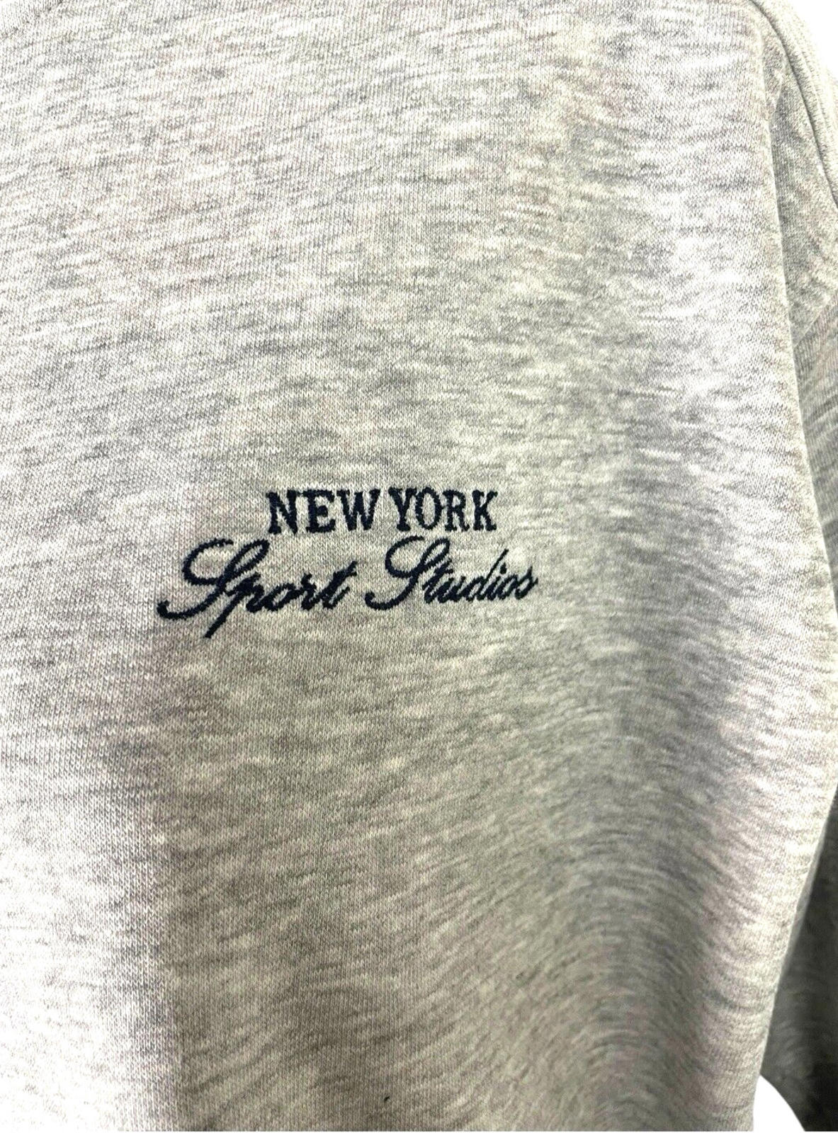 H&M Grey Tracksuit New York Sports Club Relaxed Fit Women’s UK Size XS