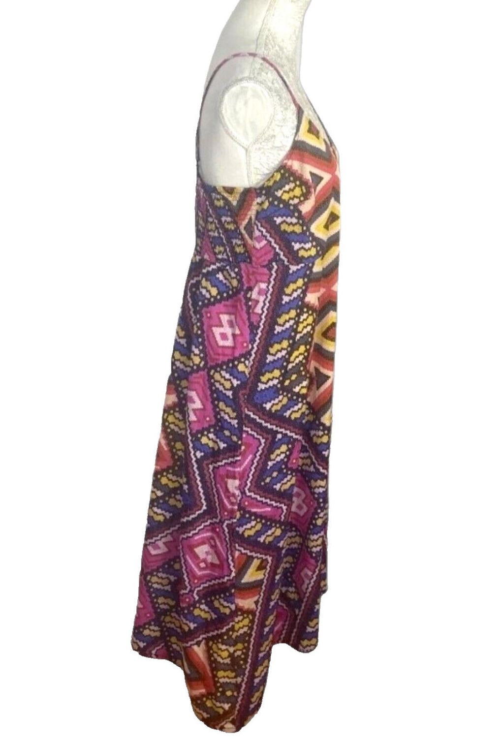 Simply Be Dress Diamond Abstract Summer Women's UK Size 16