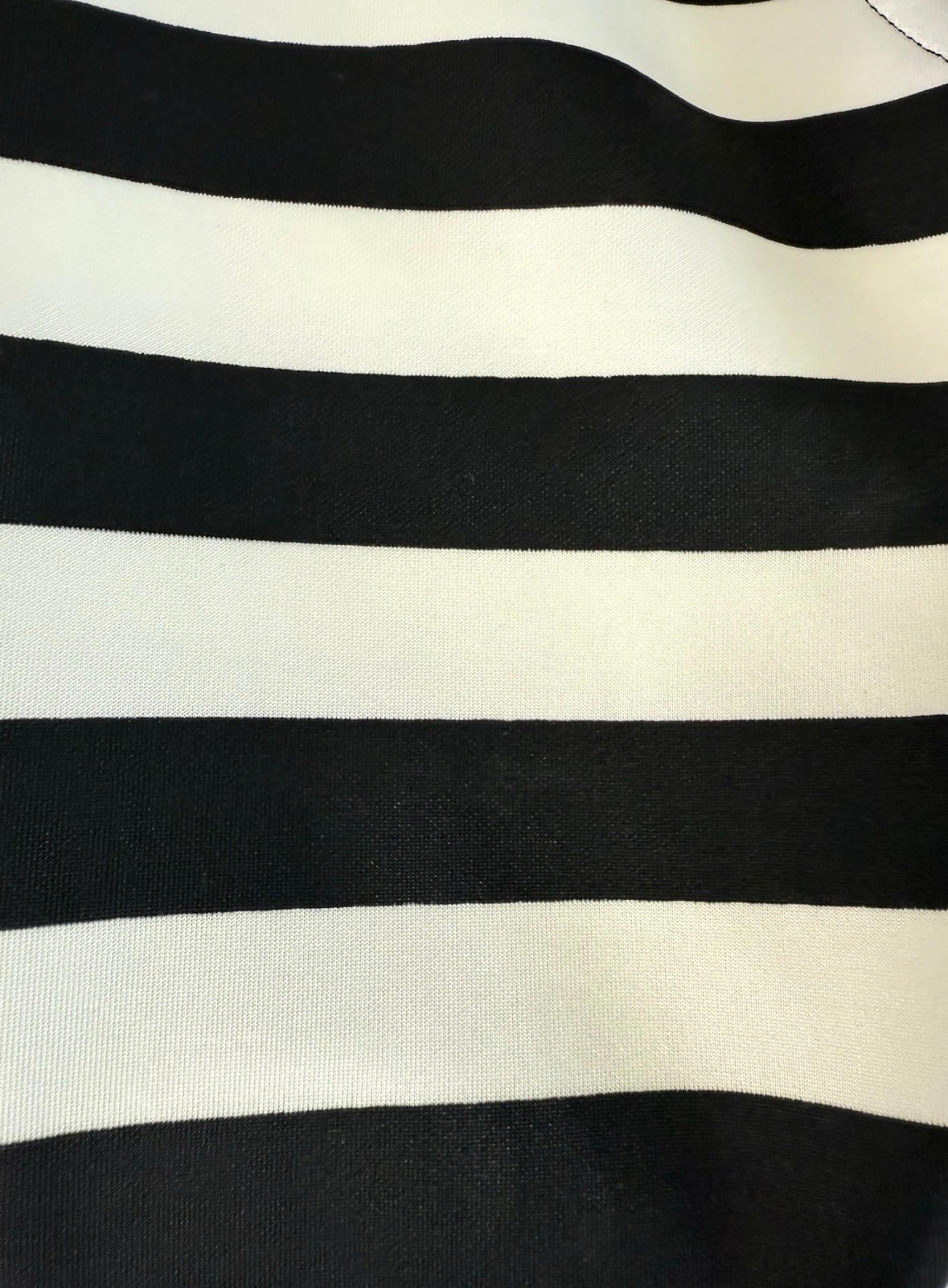 I-X London Striped Dress Women's UK Size 12 Fit & Flare Sleeveless Pleated Skirt
