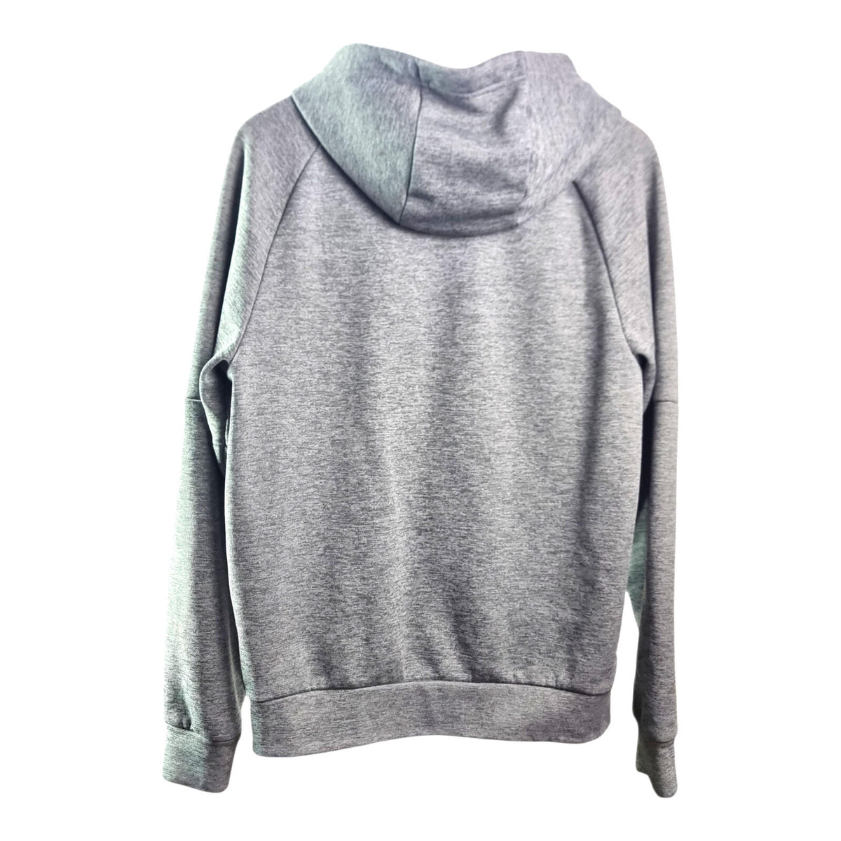 Nike Therma-FIT Hoodie Men's UK Size S Full Zip Grey Fleece Lined Jersey