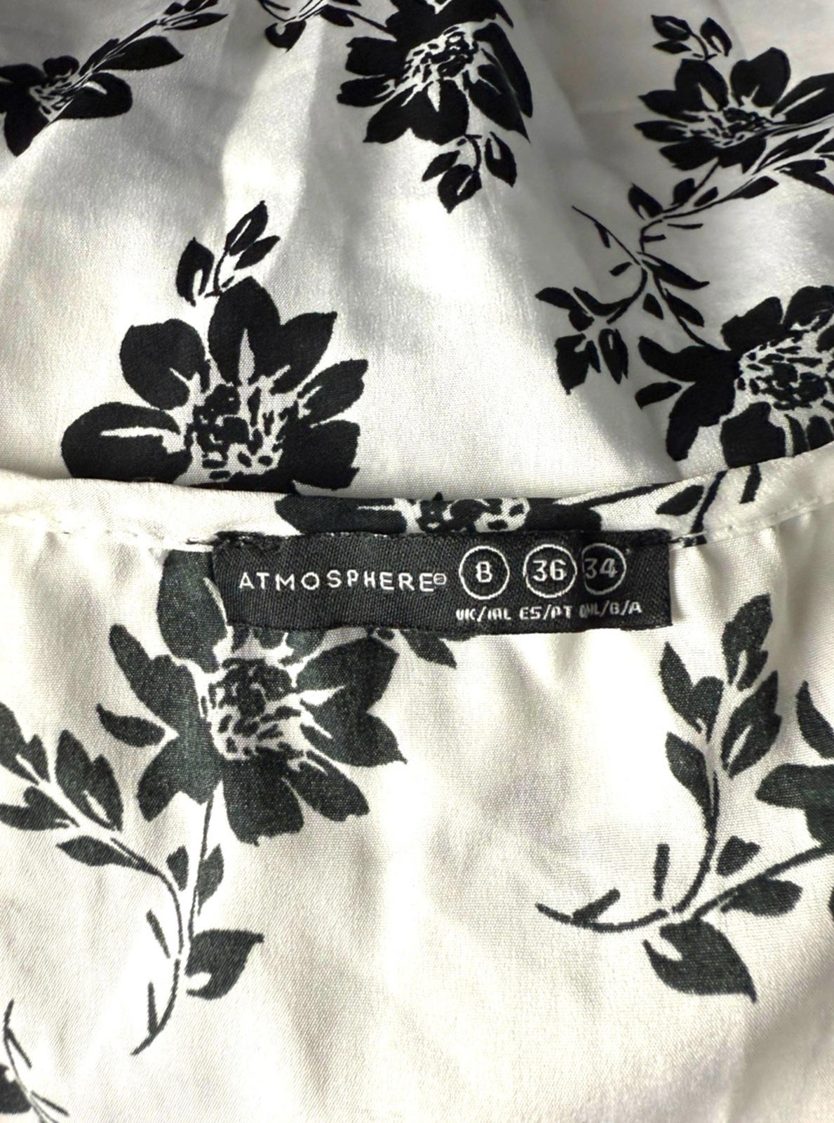 Atmosphere Floral Camisole Tank Top Lightweight Women's UK Size 8