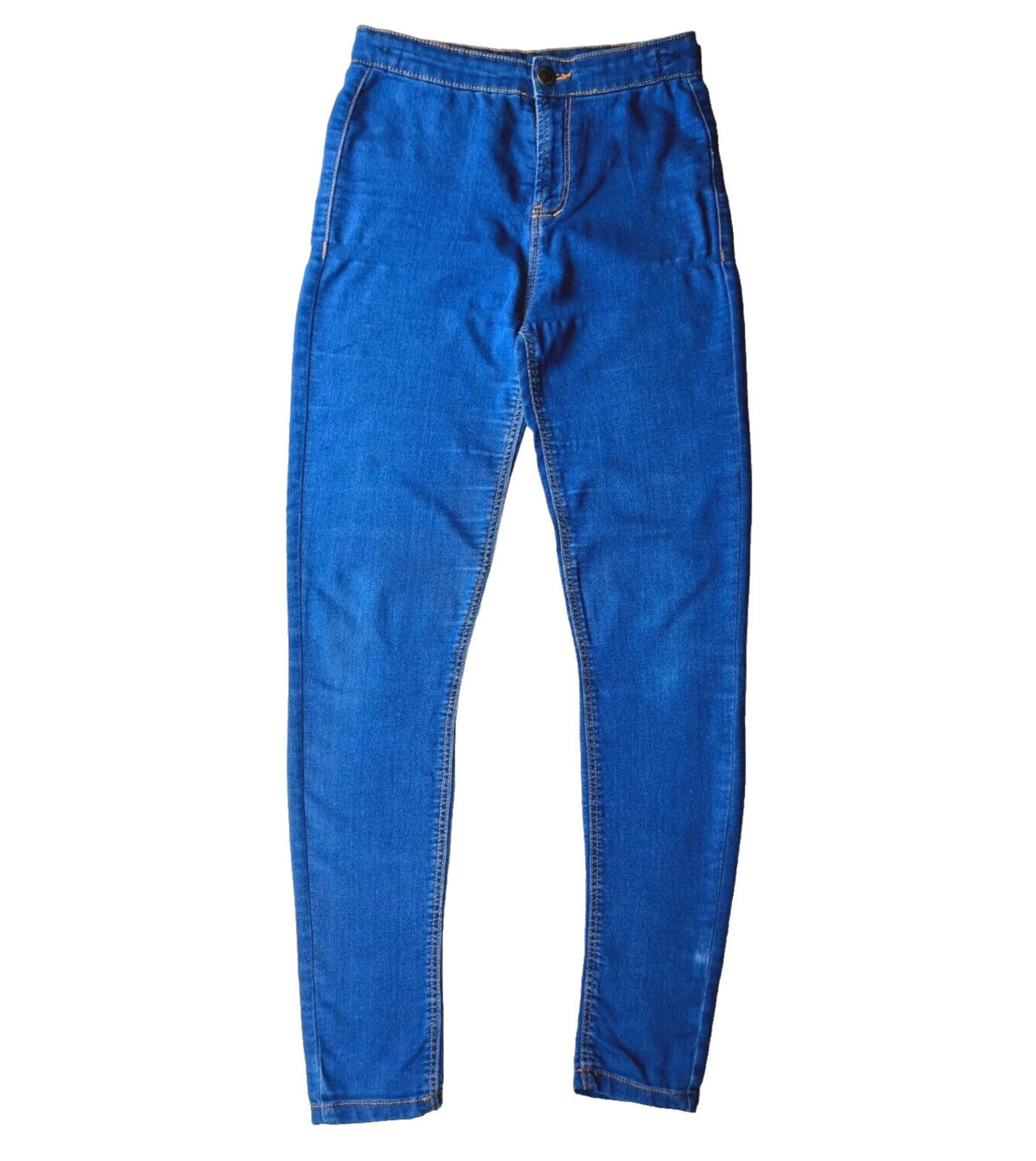 Candy Couture Blue Candy Couture Jeans Junior Girls W26 L28 Blue Cotton Stretch Denim Leggings