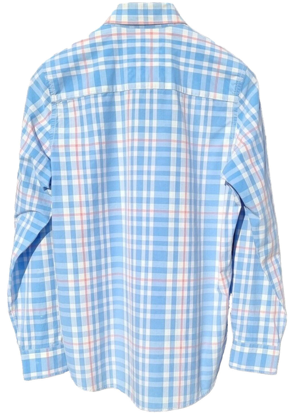 Kingsley Heath Muscle Shirt Men's UK Size M Check Soft Touch Luxury Long Sleeve