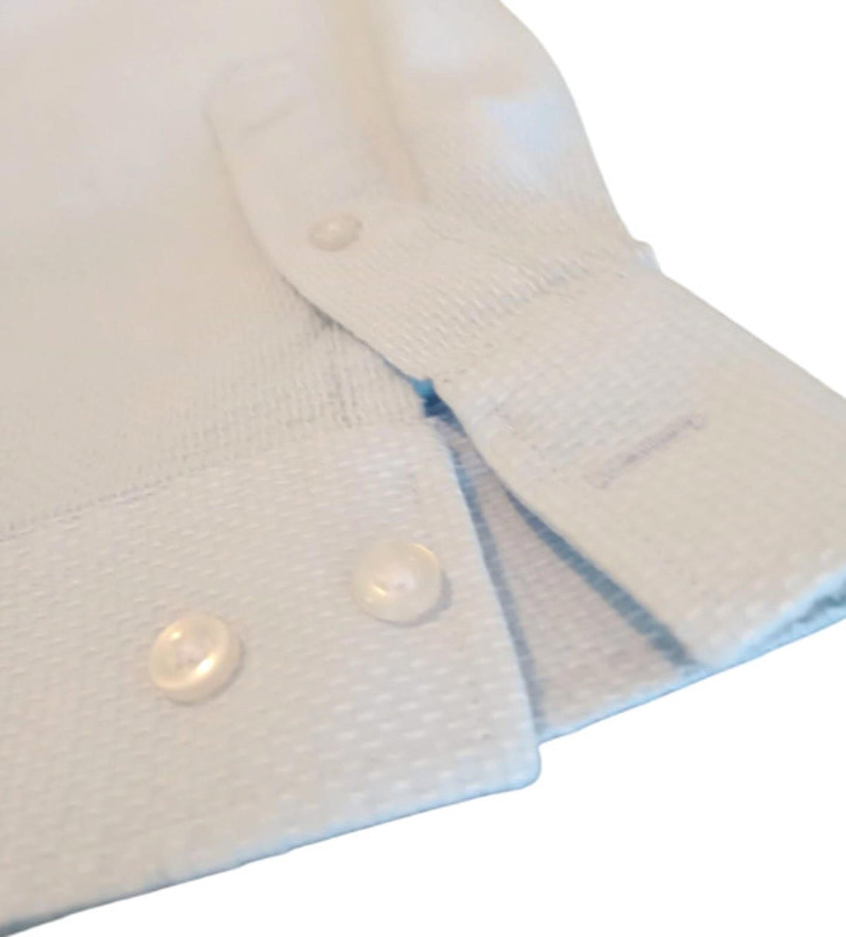 George Light Blue Textured Men's Shirt UK Size 2XL Regular Fit 48" - 50" Chest