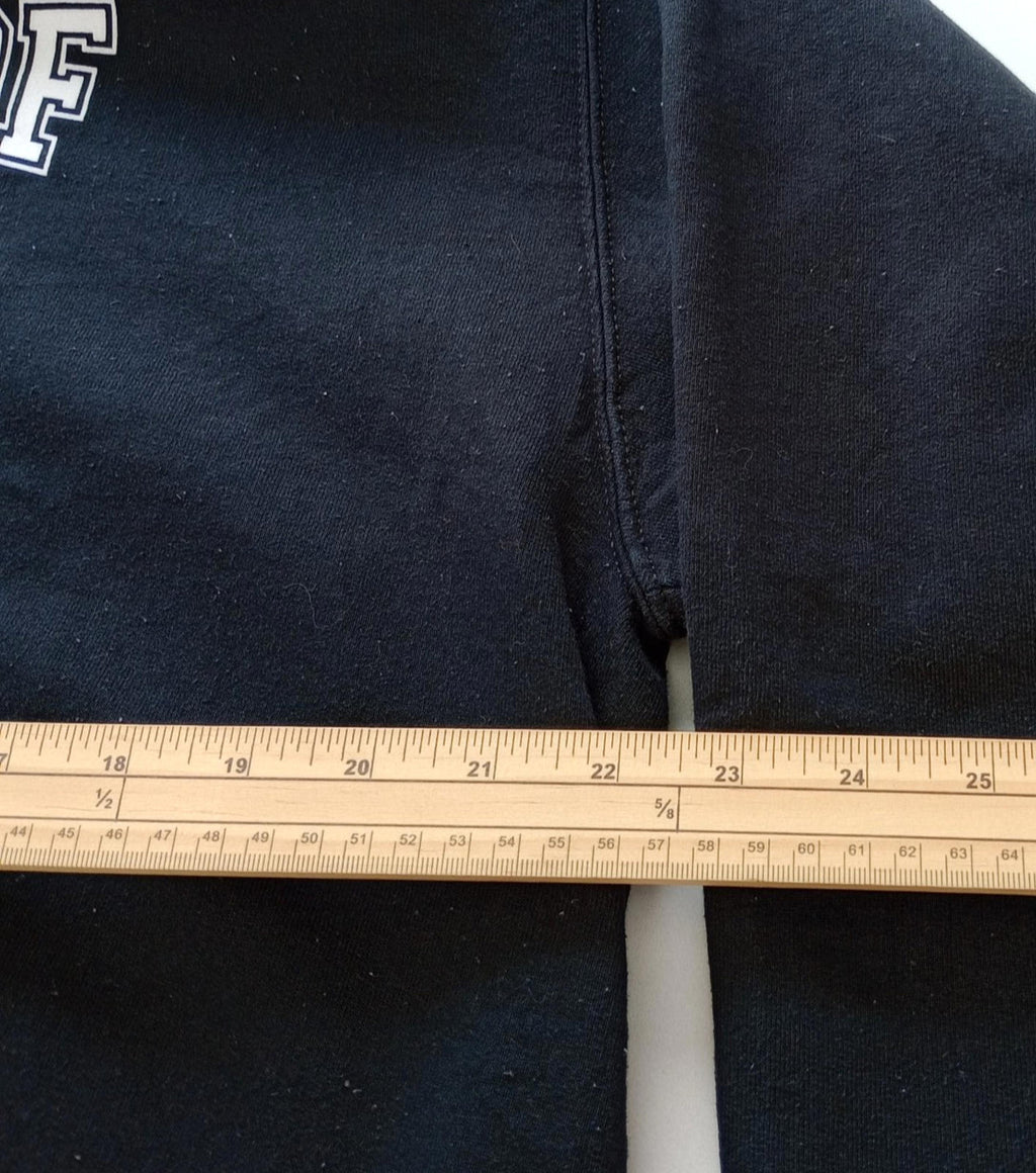 Port & Company Black USA Jr School Hoodie Men's UK Size L Black Jersey Hooded Pockets Class Of 2022