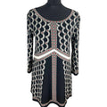 Max Studio Black Medieval Style Long Blouse Women's UK Size S