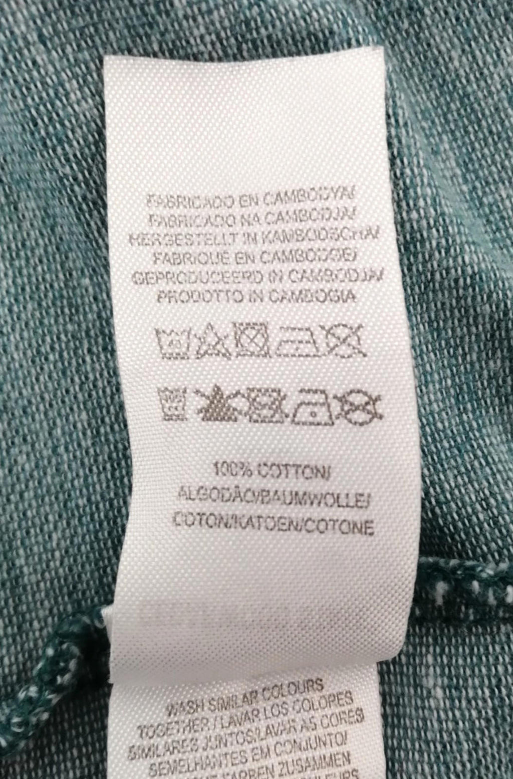 Cedar Wood State Turquoise Polo Shirt Men's Size 2XL Teal Blue Embroidered Logo 100% Cotton