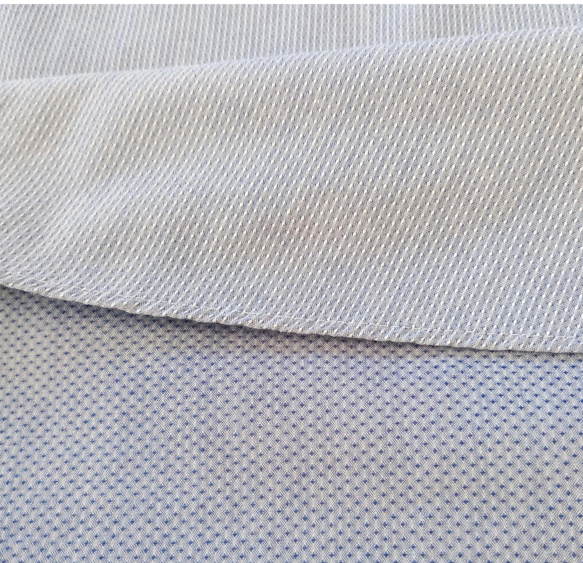 George Shirt Long Sleeve Grey Geometric Easy Care Men's UK Size XXXL 3XL