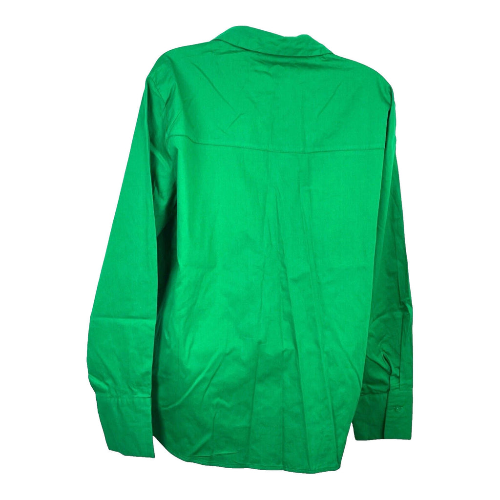 Divided Shirt Green Over Sized Front Pocket Women’s UK Size XS