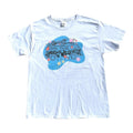 Hanes White Spring Weekend T-Shirt Women's UK Size L White Graphic Print USA Wheaton College