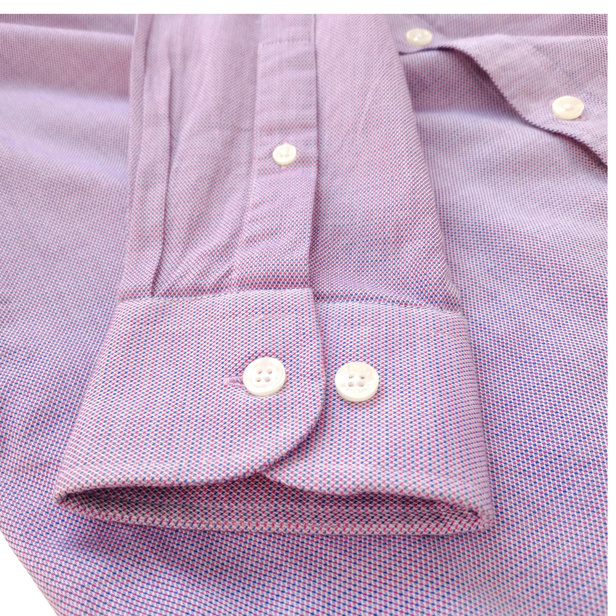 Jaeger Shirt Long Sleeve Light Purple 100% Cotton Men's UK Size M Medium