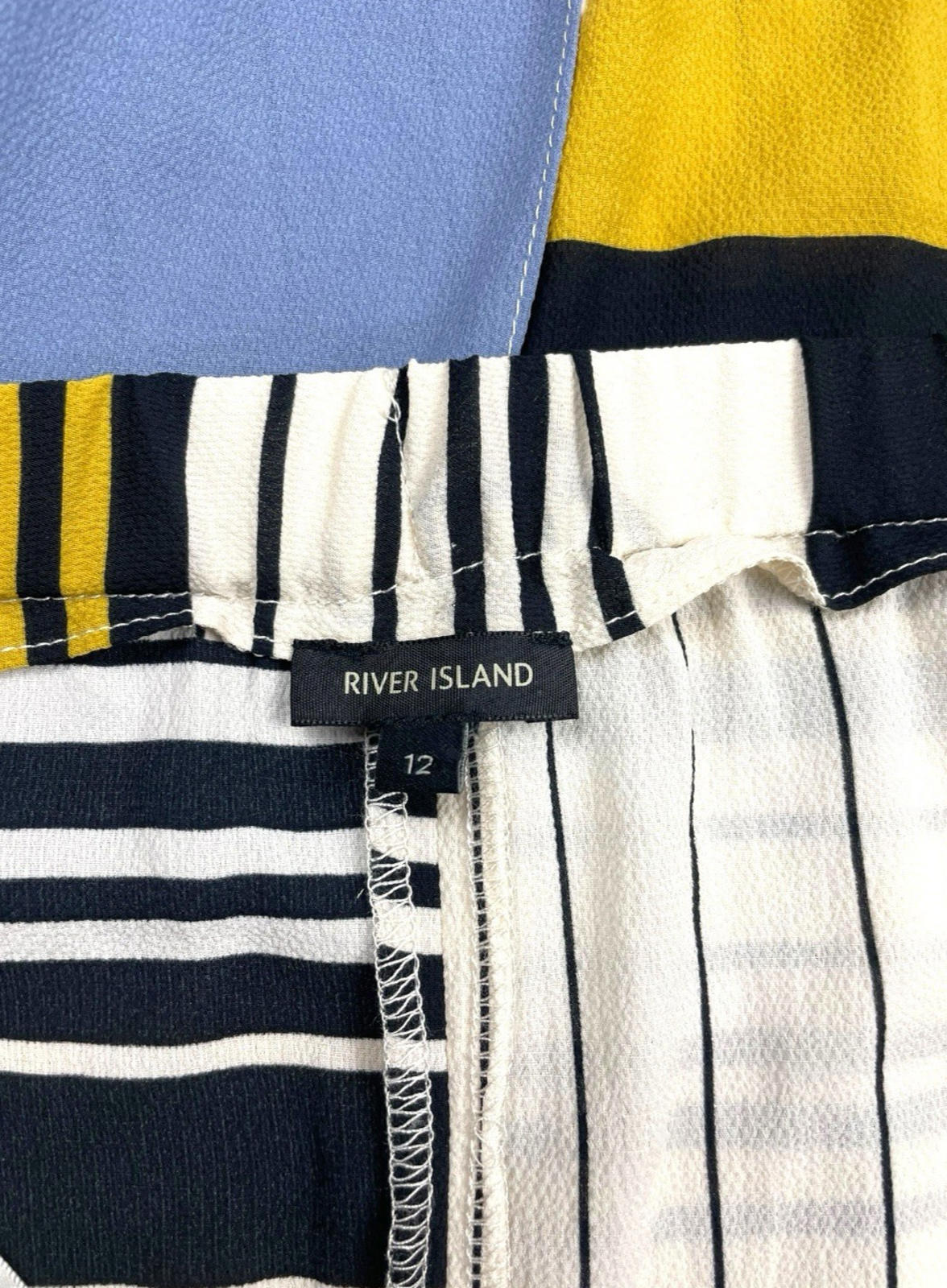 River Island Pencil Skirt High Waist Women's UK Size 12 Summer